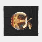 Apple Love Paris Couvre Fleece Deken (Voorkant (Horizontaal))