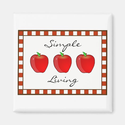 Apple Magnet Magneet (Voorkant)