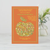 Apple Marquee Uitnodiging (Staand voorkant)