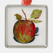Apple Metalen Ornament (Voorkant)