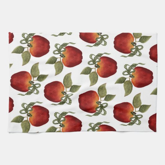 Apple moissonnent - la serviette de cuisine (Horizontal)