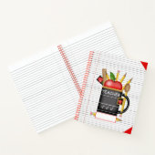 Apple Mok groot notebook van docent Notitieboek (Binnen)