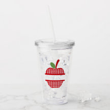 Apple Monogram Tumbler