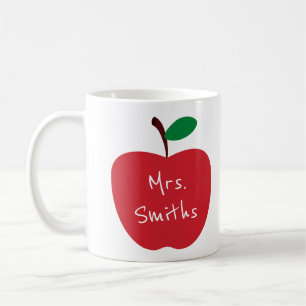 Apple Mrs Teacher Koffiemok