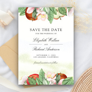 Apple nog nooit na bruiloft Apple Save The Date