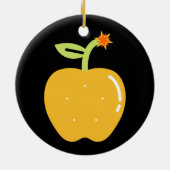 Apple of Discord Ceramic Ornament (Achterkant)