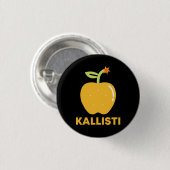 Apple of Discord Kallisti Button (Voorkant /achterkant)
