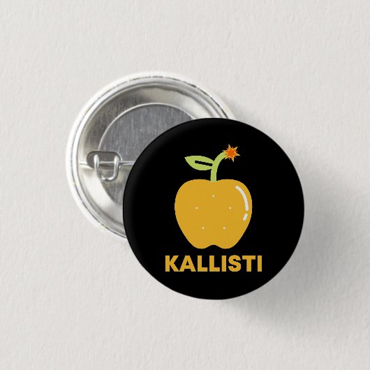 Apple of Discord Kallisti Button (Voorkant /achterkant)