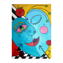 Apple of My Eye Acryl Muurkunst