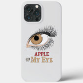 Apple of My Eye Eyelashes Art Case-Mate iPhone Case (Achterkant)