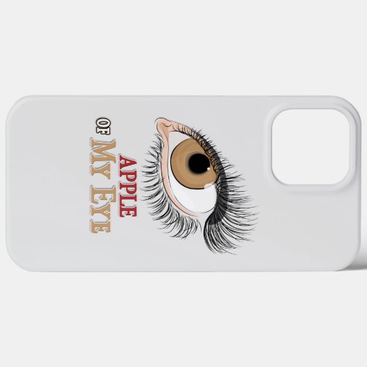 Apple of My Eye Eyelashes Art Case-Mate iPhone Case (Achterkant (horizontaal))