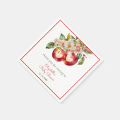 Apple of My Eye Herfst Apple Baby shower servetten (Hoek)