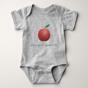 Apple of My Mama's Eye Romper