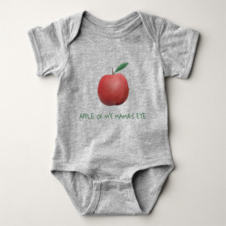 Apple of My Mama's Eye Romper