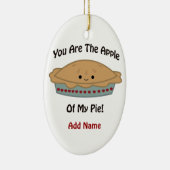 Apple of My pie Keramisch Ornament (Rechts)