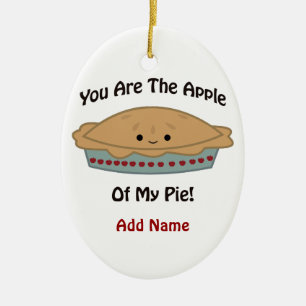 Apple of My pie Keramisch Ornament