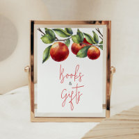 Apple of Our Eye Baby shower Boeken en geschenken