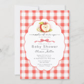Apple of Our Eye Baby Shower Invitation (Devant)