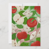 Apple of Our Eye Baby Shower Invitation Rustic (Dos)