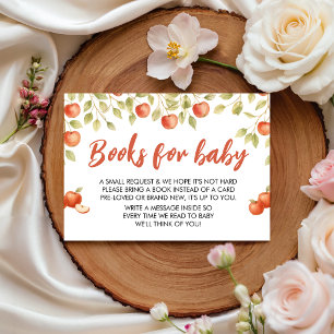 Apple of Our Eye Insteekboeken voor Babykaart Informatiekaartje