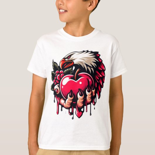 Apple-ontwerp T-shirt (Voorkant)