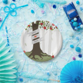 Apple Orchard bruiloft Papieren Bordje (Feest)