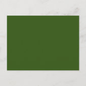Apple Orchard Country Script Sla de datum op Aankondigingskaart (Achterkant)
