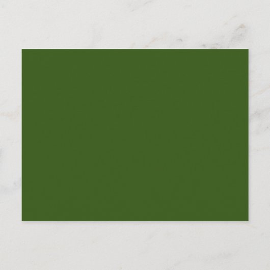 Apple Orchard Country Script Sla de datum op Aankondigingskaart (Achterkant)