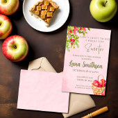 Apple Orchard Inspiré Douche Invitation