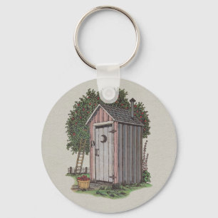 Apple Orchard Outhouse Sleutelhanger