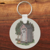 Apple Orchard Outhouse Sleutelhanger (Voorkant)