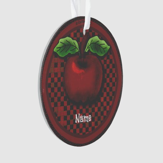 Apple Ornament (voorkant)