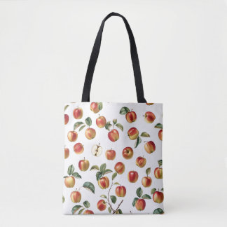 Apple Pattern Draagtas