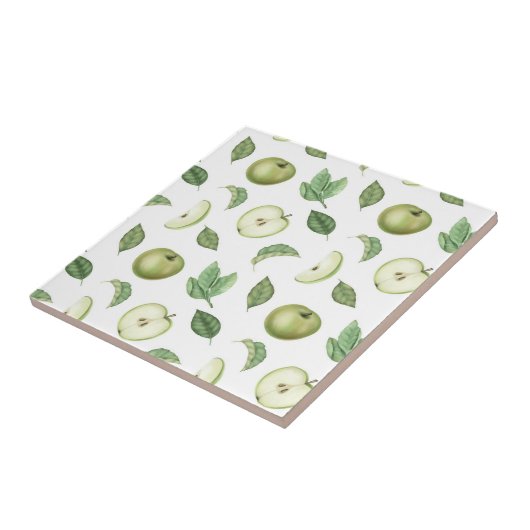 Apple Pattern Tegeltje (Zijkant)