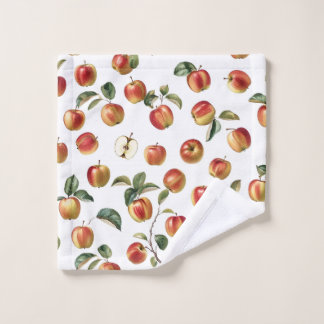 Apple Pattern Washandje