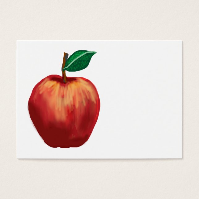 Apple per dag visitekaartje (Voorkant)