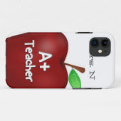 Apple Phone Case van A+-leraar (Achterkant (horizontaal))