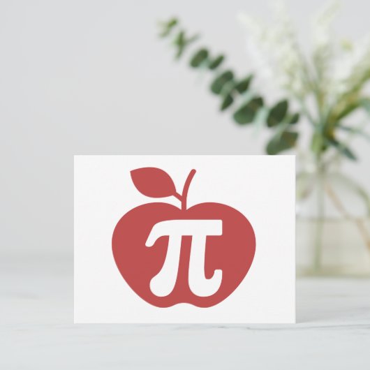 Apple Pi 3.14 Briefkaart (Staand voorkant)