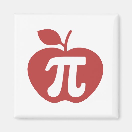 Apple Pi 3.14 Magneet (Voorkant)