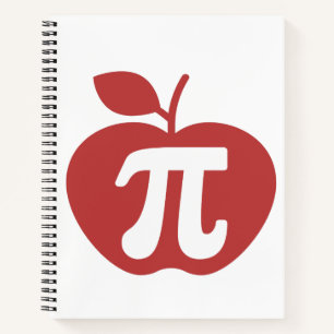 Apple Pi 3.14 Wiskunde Pi Dag Notitieboek
