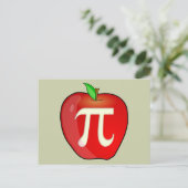 Apple Pi Briefkaart (Staand voorkant)