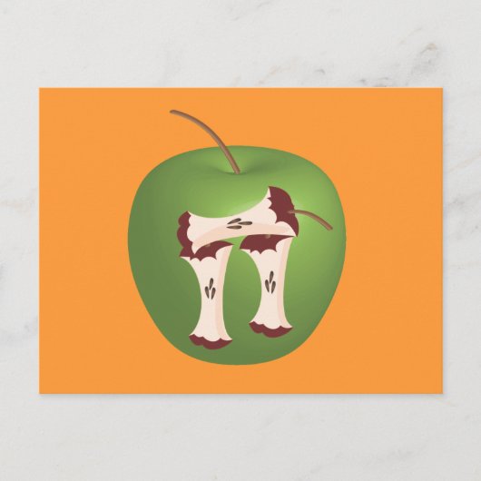 Apple Pi Briefkaart (Voorkant)