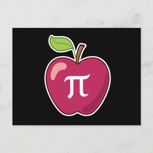 Apple Pi Briefkaart (Voorkant)