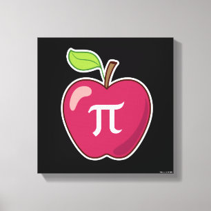 Apple Pi Canvas Afdruk