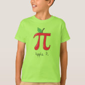 Apple Pi Cute Math Pi Day T-Shirt pour enfant (Devant)