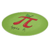 Apple Pi Cute Wiskunde Pi Day Pie Cutting Board Snijplank (Hoek)