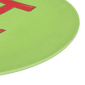 Apple Pi Cute Wiskunde Pi Day Pie Cutting Board Snijplank (Hoek)