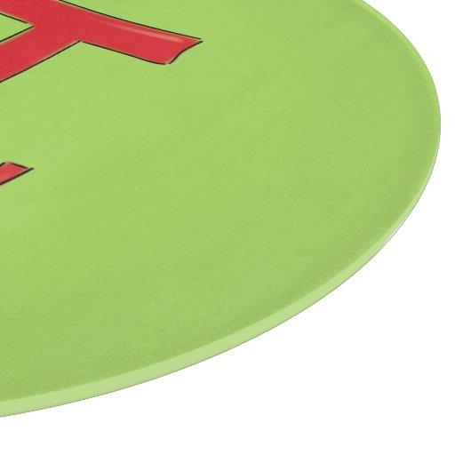 Apple Pi Cute Wiskunde Pi Day Pie Cutting Board Snijplank (Hoek)