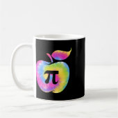 Apple Pi Dag Grappig 3.14 Pi Dag Wiskunde Leraren  Koffiemok (Links)
