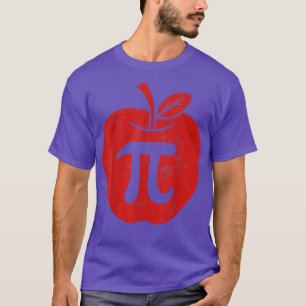 Apple Pi Day Pi Symbol Kids Toddler Youth Boys Gir T-shirt